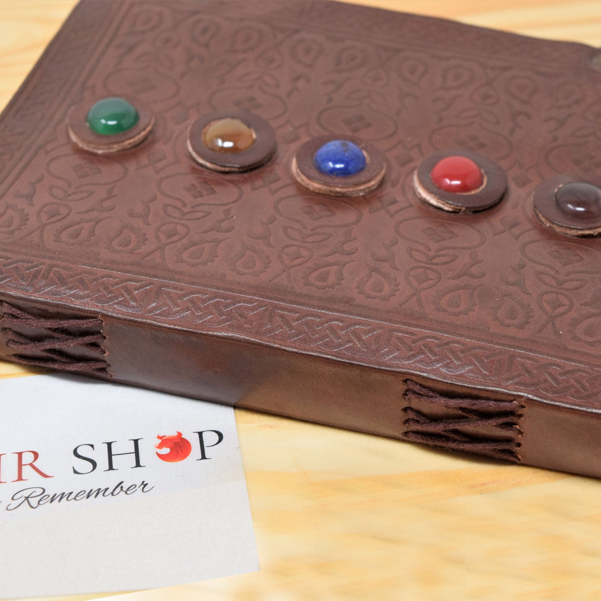 Premium Quality Leather Journals for Your Creative Pursuits - Five Chakra Stones