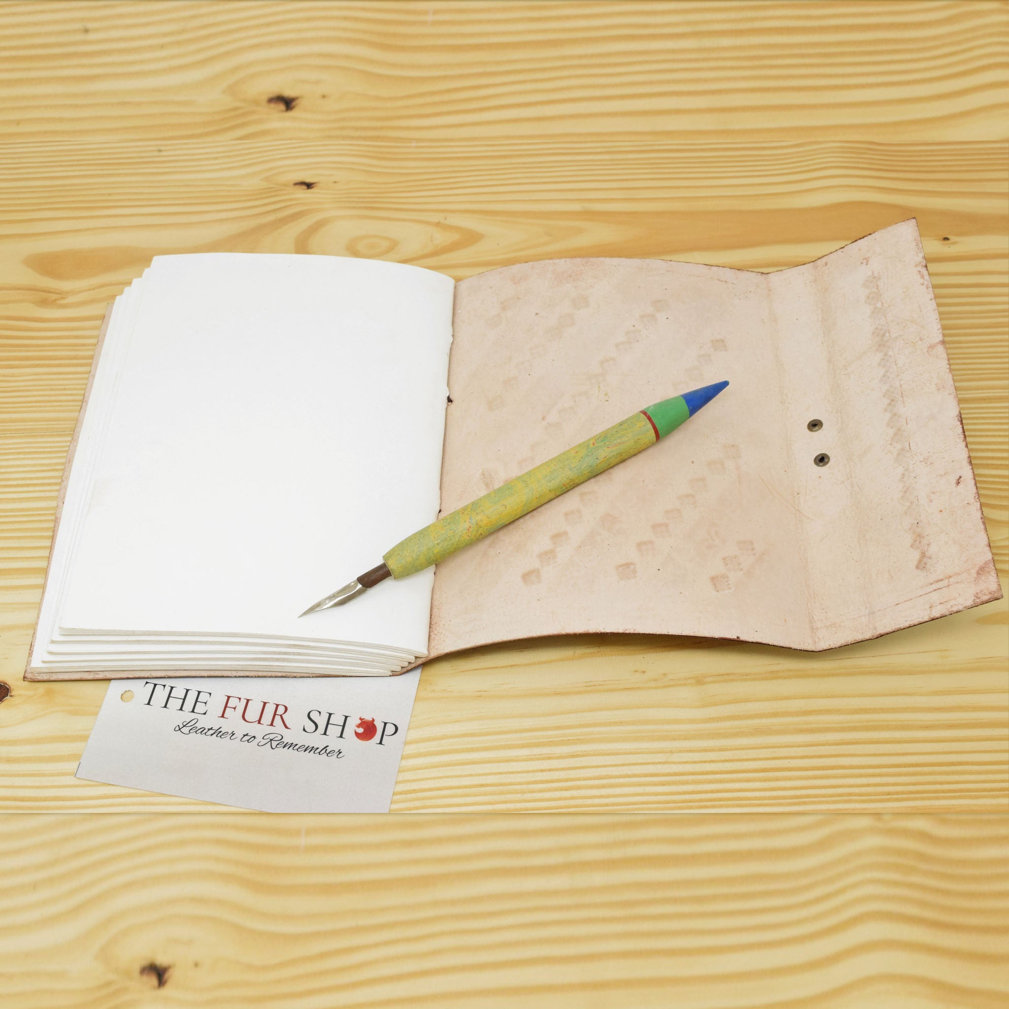 Elevate Your Writing Experience with Handmade Leather Journals - Seven Chakra Stone