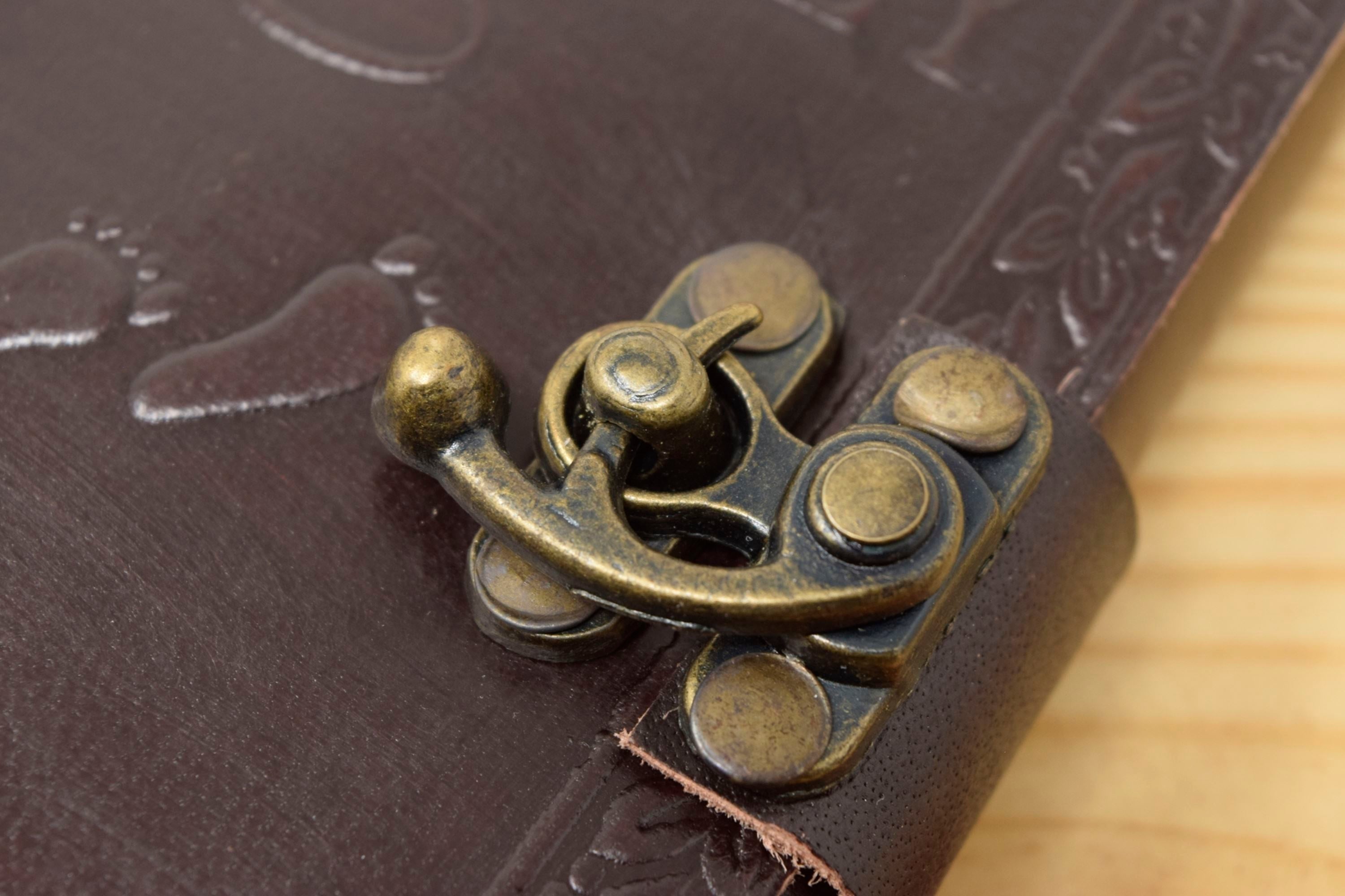 Vintage Handmade Leather Journal - The Journey