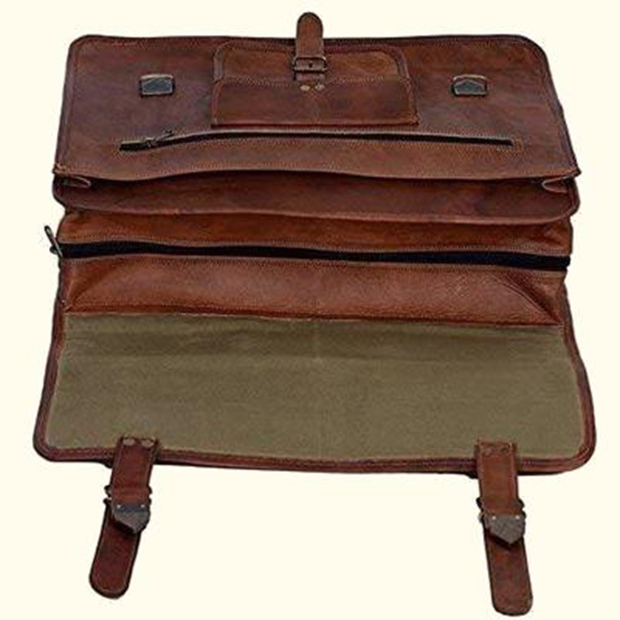 Full Grain Premium Quality Handmade Leather Laptop Bag