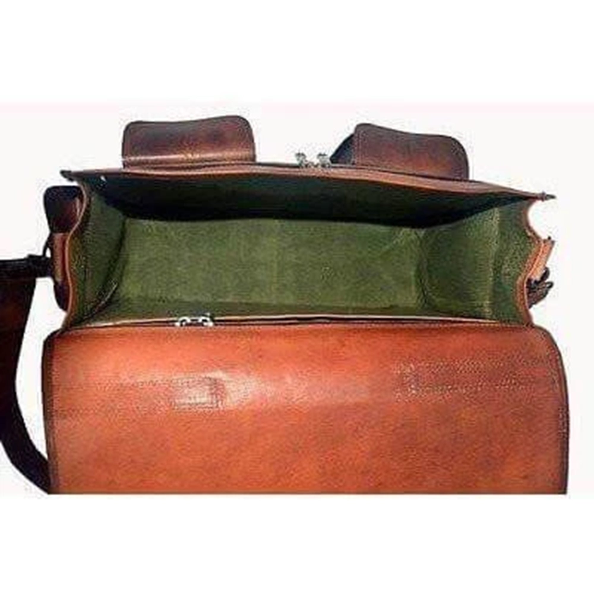 Premium Vintage Collection Handcrafted Men's Leather Briefcase